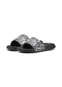 Puma Sandale "Popcat 20 Snake Chic Slides Damen", Gr. 38, schwarz, Obermaterial: Synthetik; Futter: Textil; Innensohle: Synthetik; Laufsohle: