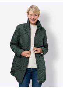Classic Basics Damen Steppjacke, grün, Gr. 38, unifarben, 100% Polyester, Wattierung:100% Polyester, Jacken