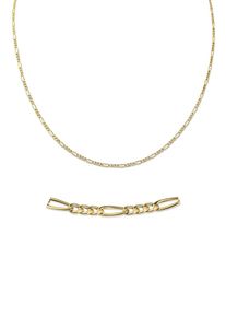 Firetti Damen Collierkettchen "Schmuck Geschenk Gold 333 oder 585 Figarokettengl. in mehreren Breiten", 45, Gelbgold 585, B: 1,8mm, gold, Gelbgold
