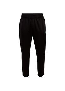 Lotto Herren Trainingshose, schwarz, sportlich, Gr. XL, unifarben, 100% Polyester, Hosen, - mit dezentem Logoprint