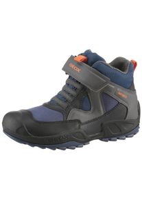 Geox Kinder Winterstiefel "J NEW SAVAGE BOY B ABX", Gr. 25, blau, Lederimitat, Textil, casual, Schuhe, Trekkingboots, Winterstiefel,