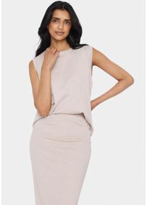 Saint Tropez Damen Pullunder "MilaSZ Vest", grau, modisch, Gr. XL, meliert, Strick, Obermaterial: 80% Viskose, 20% Polyacryl, Pullover