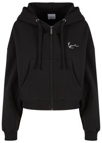 Karl Kani Damen Sweatjacke "Karl Kani Damen", schwarz, Gr. XL, 80% Baumwolle, 20% Polyester, Sweatjacken