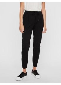 Véro Moda VERO MODA Damen Jogger Pants "VMEVA MR LOOSE STRING PANT GA NOOS", schwarz, modisch, Gr. XXL, unifarben, Web, Obermaterial: 65% Viskose, 30% Nylon,