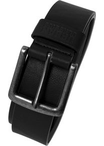 Urban Classics Damen Hüftgürtel "Urban Classics Unisex Leather Imitation Belt", schwarz, Gr. S, 100% Polyurethan, Gürtel