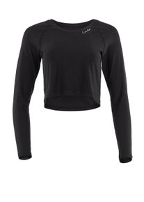 WINSHAPE Damen Langarmshirt "AET116LS", schwarz, Gr. XL, 85% Polyester, 15% Elasthan, Shirts, Cropped Functional Light and Soft