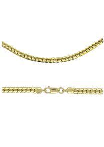 Firetti Damen Panzerkette "Schmuck Geschenk Gold 333 oder 585 Collierkette in mehreren Breiten", 50, Gelbgold 585, B: 4,1mm, gold, Gelbgold 585,