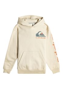 Quiksilver Kinder Kapuzensweatshirt "Omni Logo", weiß, Gr. 10, 55% Baumwolle, 45% Polyester, Sweatshirts