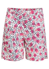 Jack Wolfskin Kinder Shorts "VILLI PRINT SHORTS K", pink, Gr. 104, OBERSTOFF 100% POLYAMID FUTTER 100% POLYESTER, Hosen
