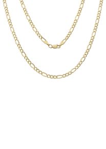 Firetti Damen Goldkette "Schmuck Geschenk Gold 375 Halsschmuck Halskette Goldkette Figaropanzer", 50, Gelbgold 375, B: 3,45mm, gold, Gelbgold 375,