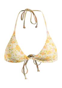 Billabong Damen Triangel-Bikini-Top "Sun Worshipper Tanlines", bunt, Gr. L, 91% Polyester, 9% Elasthan, Bikini-Oberteile