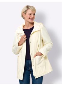 Classic Basics Damen Anorak, beige, Gr. 50, gemustert, mehrfarbig, 100% Polyester, Wattierung:100% Polyester, Ärmelfutter:100% Polyester, Jacken