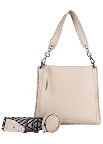 Harbour 2nd Damen Handtasche "Leila", beige, Rindsleder, Taschen, Handtasche Damen Tasche Damen