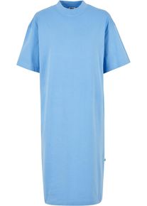 Urban Classics Damen Shirtkleid "Urban Classics Damen Ladies Organic Long Oversized Tee Dress", blau, klassisch, Gr. XS, unifarben, 100% Baumwolle,