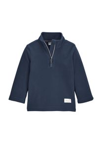 Kinder Fleecepullover "FISW 30 MNS FLC SHRT", blau, sportlich, Gr. 110, FIRST INSTINCT BY Killtec, Oberstoff: 100% Polyester, Sweatshirts