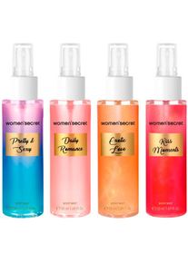 women'secret WOMEN'SECRET Damen Duft-Set "Women Secret Body Mist 4x 50ml Set "Senses"", 200ml, bunt, Parfüms, mit verführerischer Eleganz