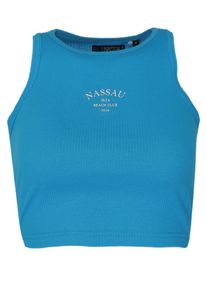 NASSAU BEACH Damen T-Shirt "NB231034", blau, Gr. L, 100% Baumwolle, Shirts