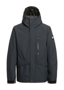 Quiksilver Herren Snowboardjacke "Mission Solid", schwarz, Gr. M, 100% Polyester, Jacken