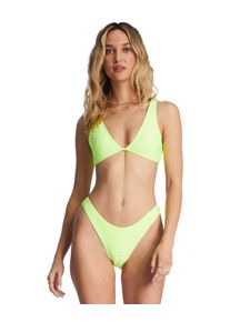Billabong Damen Bikini-Hose "Wave Trip Hike", gelb, Gr. XS, 87% Polyester, 13% Elasthan, Badehosen