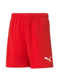 Puma Kinder Trainingsshorts "TEAMRISE SHORT JR", rot, sportlich, Gr. 152, unifarben, Netz, Obermaterial: 100% Polyester, Hosen