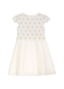 DANAMADE Mädchen Partykleid "DANAMADE Dresses DRHEA", weiß, Gr. 104, Oberstoff: 100% Polyester / Futter: 100% Polyester, Kleider