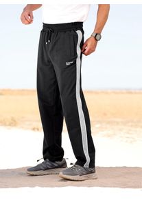 Catamaran Herren Trainingshose, schwarz, Gr. 24, unifarben, gemustert, 50% Baumwolle, 50% Polyester, Hosen