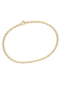 Firetti Damen Armband "Schmuck Geschenk Armschmuck Armkette Ankerkette", 20, Edelstahl, gold, Edelstahl, Armbänder