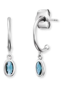 Engelsrufer Damen Paar Creolen "Joynature, ERE-JOYNATURE-T-CR", Silber 925 (Sterlingsilber), bunt, Silber 925 (Sterlingsilber), Ohrringe, mit