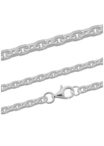 Firetti Damen Collierkettchen "Schmuck Geschenk Silber 925 Ankerkettengliederung 3,6 mm breit", 45, Silber 925 (Sterlingsilber), B: 3,6mm, silber,