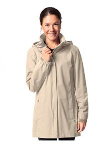 Vaude Damen Regenjacke "WOMEN'S ESCAPE PARKA", beige, sportlich, Gr. 38, Obermaterial: 100% Polyester, Jacken, Winterjacke