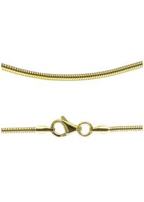 Firetti Damen Schlangenkette "Schmuck Geschenk Gold 333 oder 585 Collierkette in mehreren Breiten", 45, Gelbgold 333, B: 2,4mm, gold, Gelbgold 333,