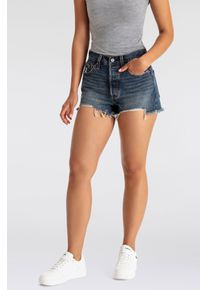 Levi's LEVI'S Damen Shorts "501 Original Short", blau, casual, Gr. 32, Denim/Jeans, Obermaterial: 100% Baumwolle, Hosen, 501 Collection