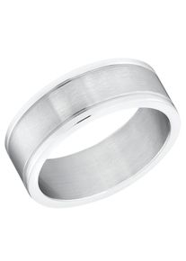 s.Oliver Herren Fingerring "2035531/-32/-33/-34", 64, Edelstahl, 8mm, silber, Edelstahl, Fingerringe