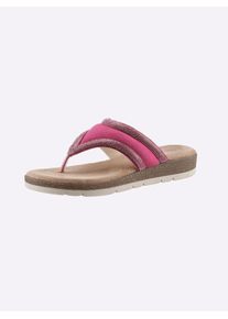 Casual Looks Damen Pantolette, Gr. 36, pink, Synthetik, modisch, Schuhe