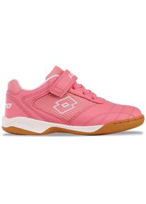 Lotto Kinder Hallenschuh, Gr. 25, pink, Synthetik, Kunstfaser, mehrfarbig, sportlich, Schuhe, - in kinderfußgerechter Passform