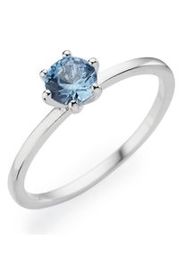 HECHTER PARIS Damen Fingerring "Schmuck Geschenk Silber 925 Damenring Solitär", 59, Silber 925 (Sterlingsilber), 1,3mm, silber, Silber 925