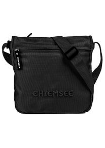 Chiemsee Damen Umhängetasche, schwarz, Kunstfaser, unifarben, leicht glänzend, Taschen