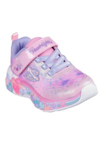 Skechers Kinder Lauflernschuh "ETERNAL HEART LIGHTS", Gr. 21, bunt, Textil, Lederimitat, Glitzer, modisch, Schuhe, Blink,-Klettschuh mit