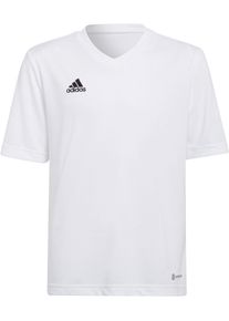 Kinder Fußballtrikot "ENT22 JSY Y", weiß, sportlich, Gr. 152, adidas Performance, Obermaterial: 100% Polyester, Trikots