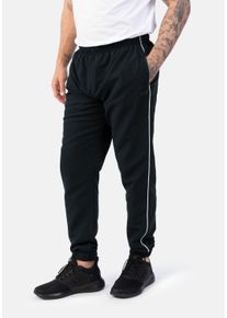 Herren Sporthose "High Tech - Sweat HERO by John Medoox Jogginghose", blau, sportlich, Gr. L, HERO by John Medoox, Sweatware, 100% Polyester, Hosen,