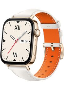 Huawei Smartwatch "WATCH FIT 3, 4,62 cm (1,82 Zoll) AMOLED-Display", weiß, Smartwatches, Herzfrequenz-Monitoring, SpO2, Atemübungen