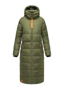 Navahoo Damen Steppmantel "Kristallblume", grün, modisch, Gr. M, Obermaterial: 100% Polyester, Futter: 100% Polyester, Wattierung: 100% Polyester,