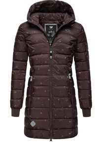 Ragwear Damen Steppjacke "Tiasa Long", braun, modisch, Gr. M, Oberstoff: 100% Nylon, Futter: 100% Polyester, Wattierung: 100% Polyester, Ärmelfutter: