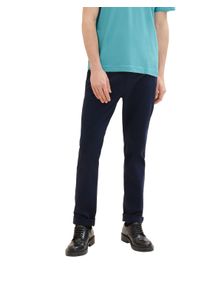 Tom Tailor Herren Chinohose, blau, casual, Gr. 38, unifarben, Web, Obermaterial: 97% Baumwolle, 3% Elasthan. Futter: 100% Baumwolle, Hosen, slim mit