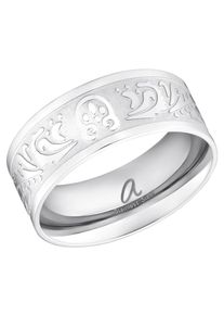 Amor Damen Fingerring "Funkelnd Rosé, 9853762-809-823-946-878-892-908-953-922-939", 62, Edelstahl, grau, Edelstahl, Fingerringe