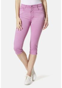 STOOKER WOMEN Damen 5-Pocket-Jeans "Capri Colour Skinny Fit", rosa, casual, Gr. 44, Denim/Jeans, 68% Baumwolle, 28% Polyester, 4% Elasthan, Jeans,