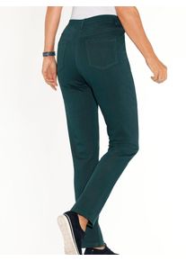 Classic Basics Damen Schlupfhose, blau, Gr. 50, unifarben, 98% Baumwolle, 2% Elasthan, Hosen