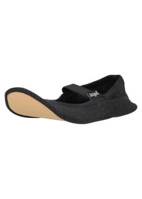 ZIGZAG Kinder Indoorschuh "Denise", Gr. 27, schwarz, Synthetik, sportlich, Schuhe, im stylishen Glitter-Look