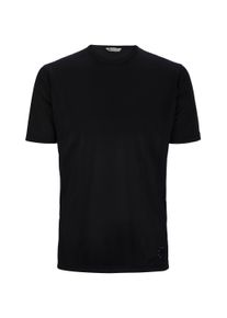 Damen T-Shirt, schwarz, casual, Gr. 50, Ahorn Sportswear, bestickt, 100% Polyester, Shirts, mit Rundhalsausschnitt