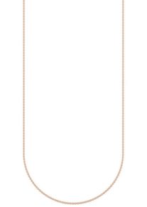Firetti Damen Collierkettchen "Schmuck Geschenk Silber 925 Rundankerkettengl. in mehreren Breiten", 42, Silber 925 (Sterlingsilber), B: 1,1mm, rosa,